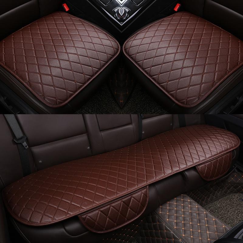 Car Seat Covers Pads Luxury PU Leather Cushion Cover Universal Non-Slip Front Rear Soft Pad Protector Interior Accessories
Car Seat Covers Pads Luxury PU Leather Cushion Cover Universal Non-Slip Front Rear Soft Pad Protector Interior Accessories