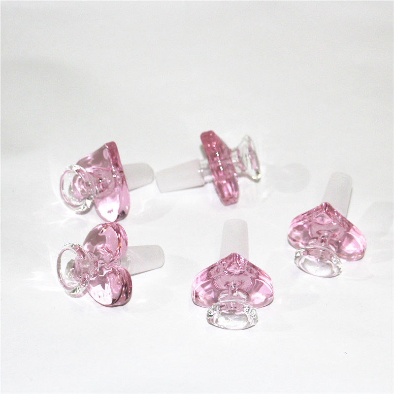 hookah 14mm pink heart shape glass bowl Male Joint tobacco hand bowl piece smoking Accessories For Bong Water Pipe oil rig dabber tools wax
hookah 14mm pink heart shape glass bowl Male Joint tobacco hand bowl piece smoking Accessories For Bong Water Pipe oil rig dabber tools wax