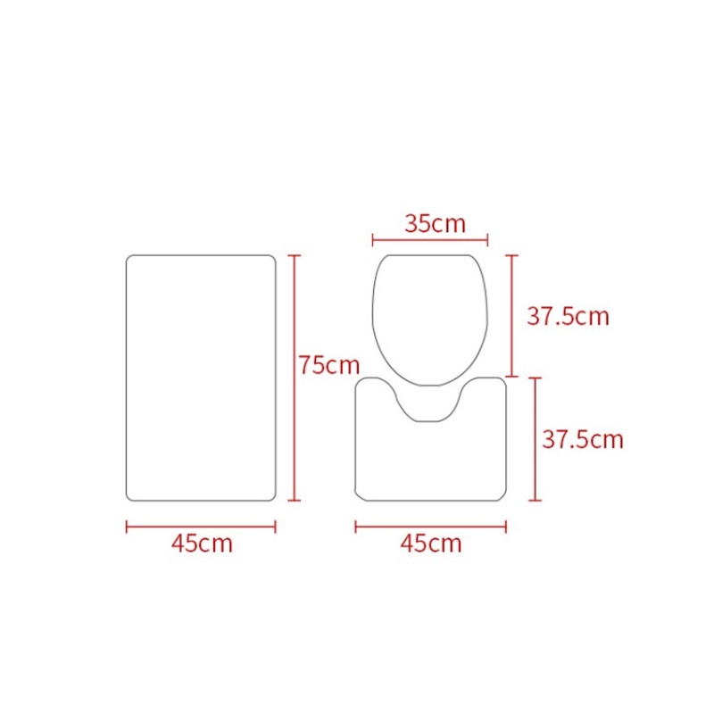 Floral Bath Mat and 180x180cm Shower Curtain Set Shower Curtain with Hooks Bath Rugs Anti Skid Bathroom Carpet Toilet Foot Pad Bat2463660