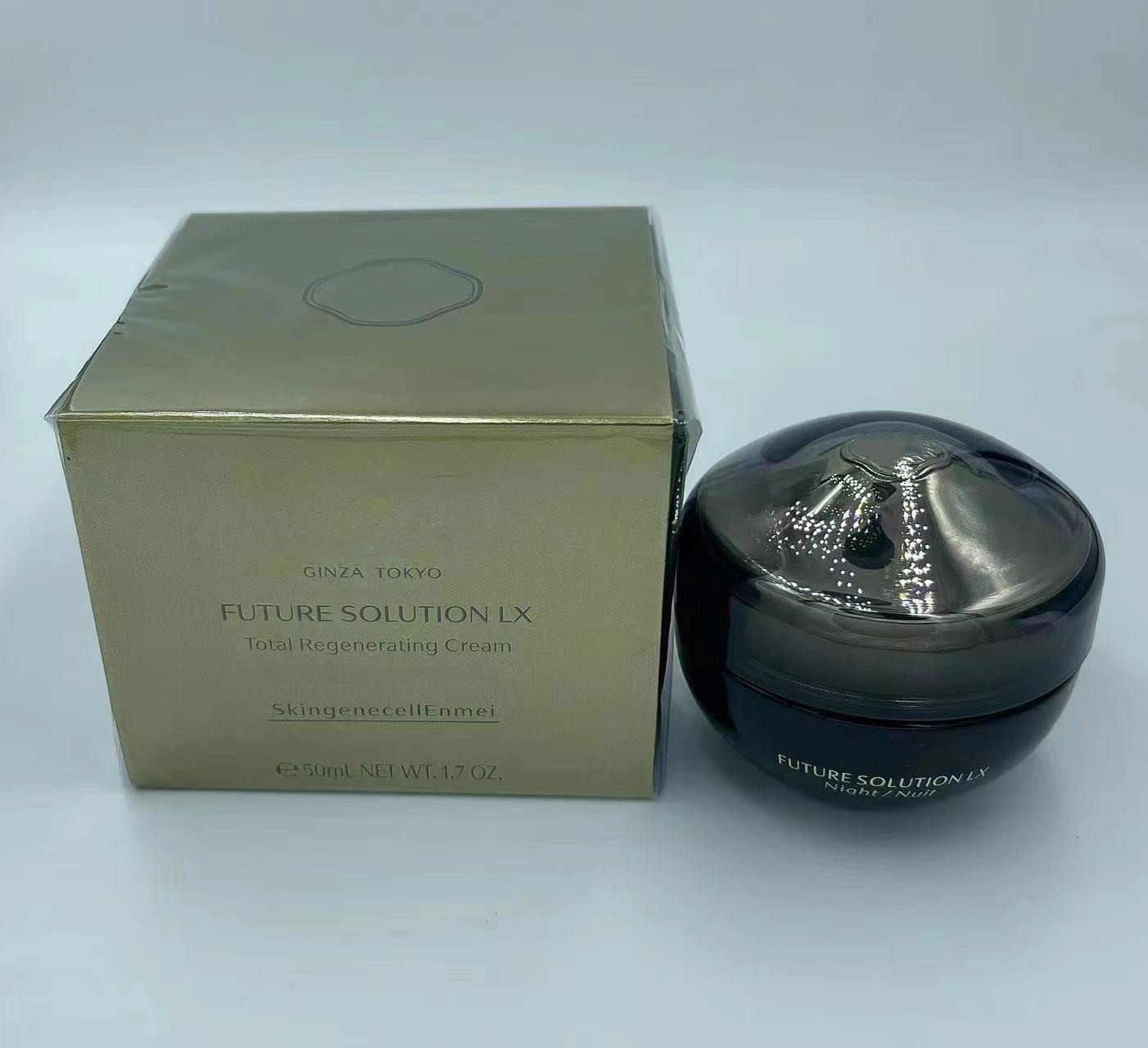 Top quality face cream Japanese Future Solution Regenerating Total Night cream 50ml lotion W251117