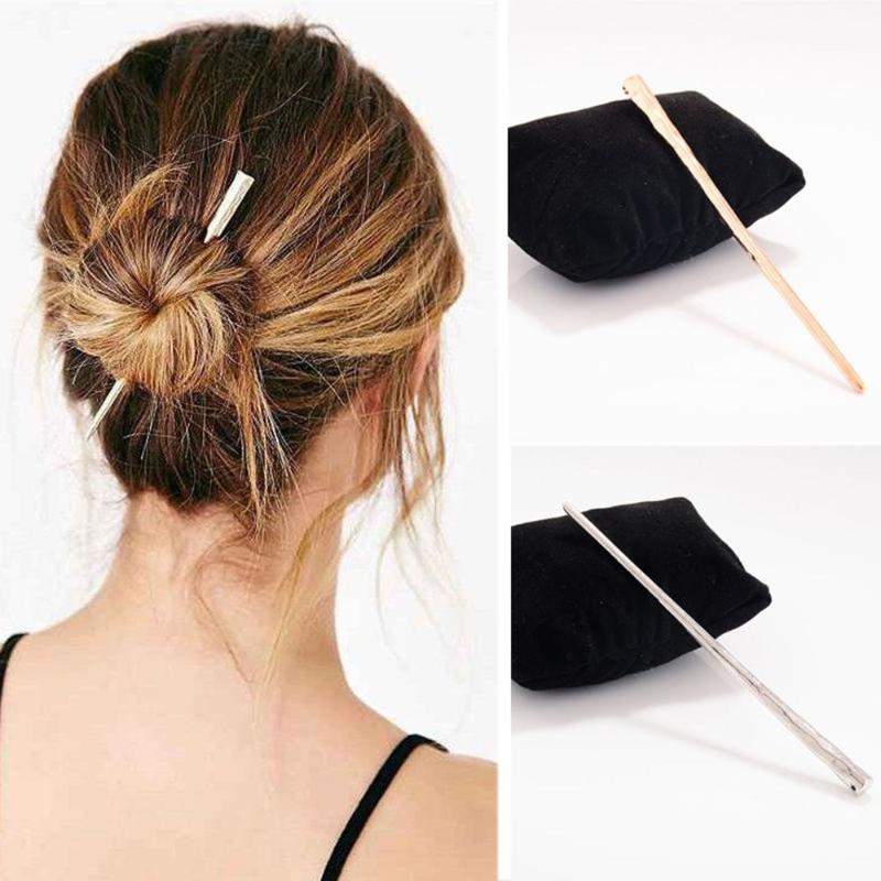 Hair Clips & Barrettes 1 Pcs Simple Geometry Metal Clasp Minimalism Alloy Chopstick Stick Punk Personality Accessories.
Hair Clips & Barrettes 1 Pcs Simple Geometry Metal Clasp Minimalism Alloy Chopstick Stick Punk Personality Accessories.