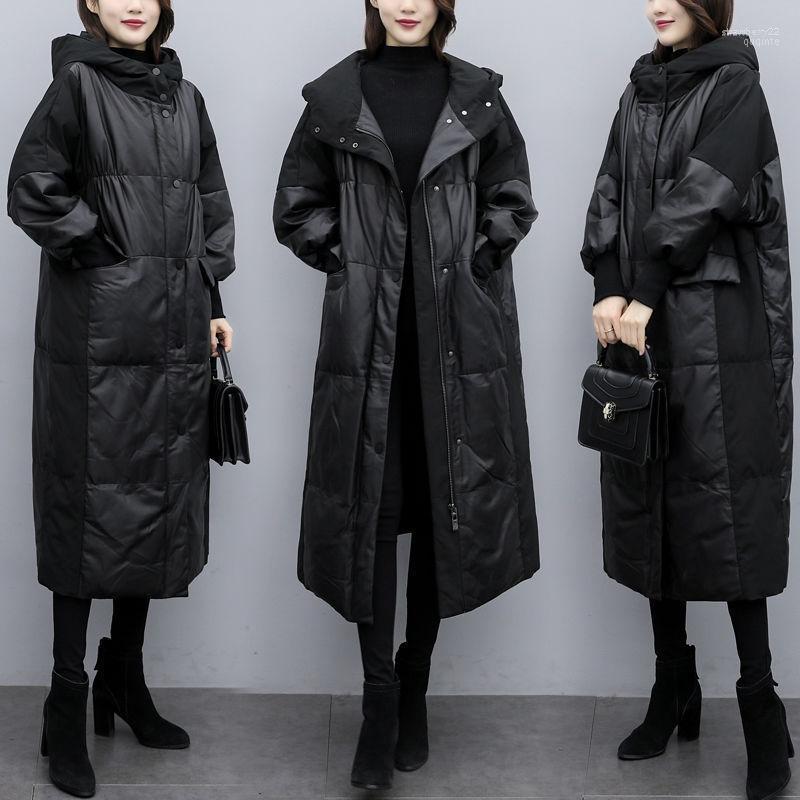 Women' Down & Parkas Winter Thin Cotton Jacket Lady Fashion Black Hooded Jackets Long Sleeve Warm Coat Parka Female Loose Outwear Stra22
Women' Down & Parkas Winter Thin Cotton Jacket Lady Fashion Black Hooded Jackets Long Sleeve Warm Coat Parka Female Loose Outwear Stra22