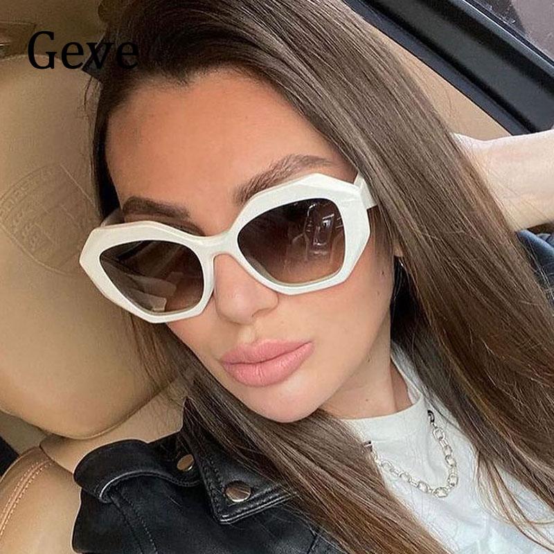 Sunglasses Cat Eye Fashion Brand Designer Black Polygon Sun Glasses For Female Vintage Irregular UV400Sunglasses
Sunglasses Cat Eye Fashion Brand Designer Black Polygon Sun Glasses For Female Vintage Irregular UV400Sunglasses