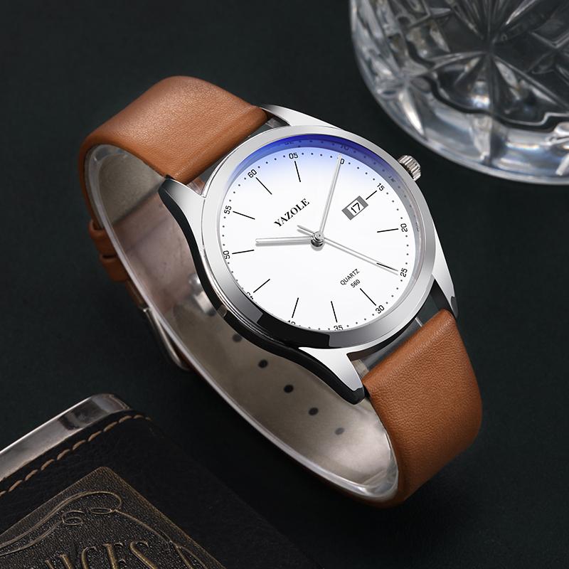 Wristwatches Fashion Date Quartz Men Watches Top Male Clock Chronograph Sport Mens Wrist Watch Hodinky Relogio MasculinoWristwatches Wristwa, Black-silver
