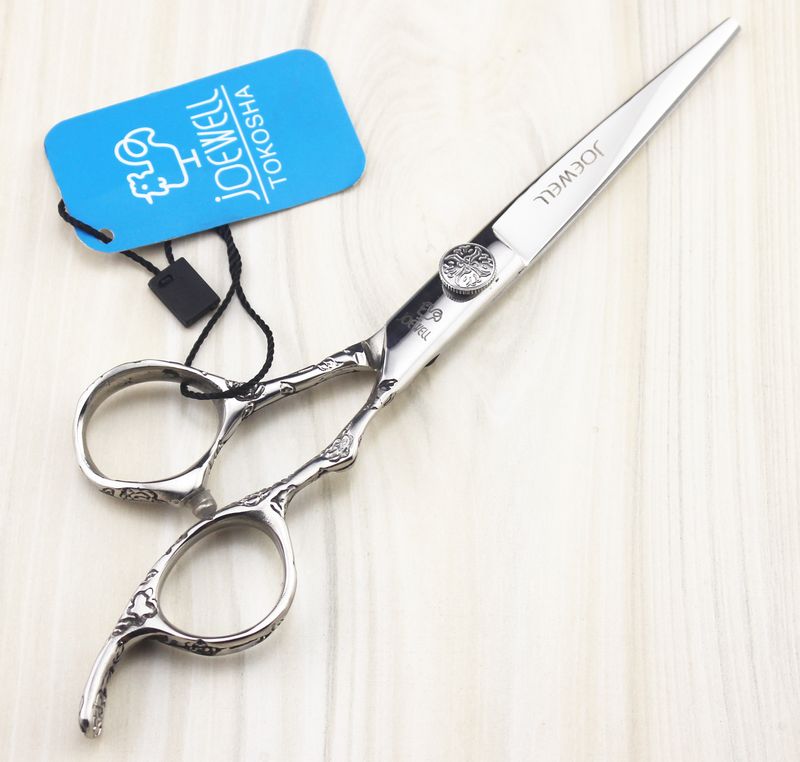 High-grade 6.0 inch stainless steel hair cutting / thinning scissors 9CR professional barber tool free shipping