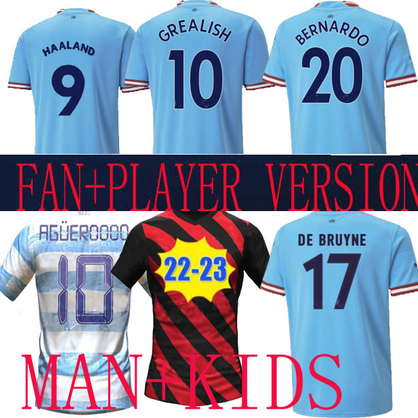 21 22 23 limited edition HAALAND ManCNEstER soccer jersey GREALISH DE BRUYNE 2022 2023 MANS player version city football shirts kids kit Agueroooo 93 20 Anniversary, Player version home league patch
21 22 23 limited edition HAALAND ManCNEstER soccer jersey GREALISH DE BRUYNE 2022 2023 MANS player version city football shirts kids kit Agueroooo 93 20 Anniversary, Player version home league patch