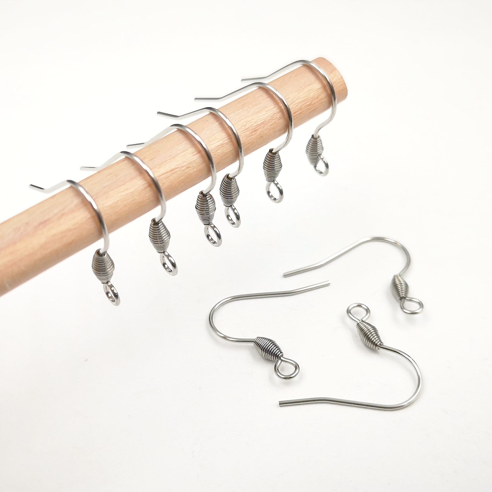 200pcs Stainless Steel Earring Hooks Connectors French Ear Wire Earrings Making Accessories Jewelry Findings DIY Supplies Kit, Silicone Earring Back Baffle
200pcs Stainless Steel Earring Hooks Connectors French Ear Wire Earrings Making Accessories Jewelry Findings DIY Supplies Kit, Silicone Earring Back Baffle