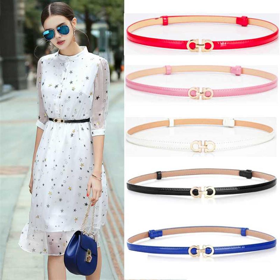 Women Belts PU Leather Skinny Adjustable Thin Belt Candy Colors Leather Waist strap Sweetness Female Waistband For Dress2445, White
Women Belts PU Leather Skinny Adjustable Thin Belt Candy Colors Leather Waist strap Sweetness Female Waistband For Dress2445, White