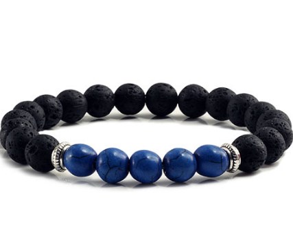 8mm Fashion Strands Natural Stone volcanic stone blue red green blue Agate adjusted Bracelet elastic sj45
8mm Fashion Strands Natural Stone volcanic stone blue red green blue Agate adjusted Bracelet elastic sj45