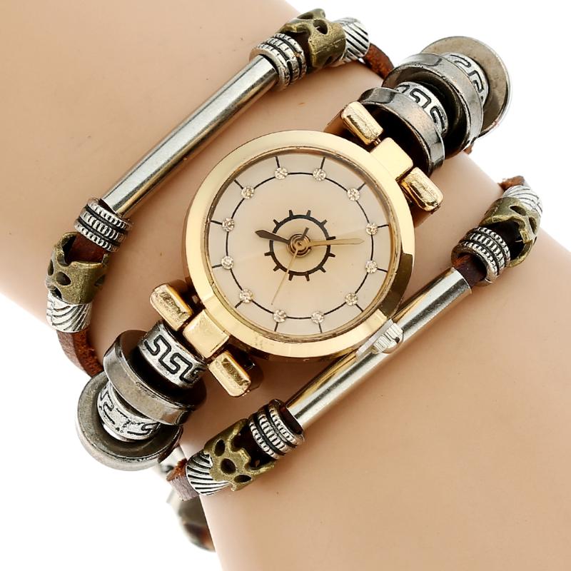 Wristwatches Gnova Platinum Top Quality Genuine Leather Bracelet Watch Women Triple Retro Strap Vintage Gear Dial Fashion Wristwatch A549, Brown
Wristwatches Gnova Platinum Top Quality Genuine Leather Bracelet Watch Women Triple Retro Strap Vintage Gear Dial Fashion Wristwatch A549, Brown