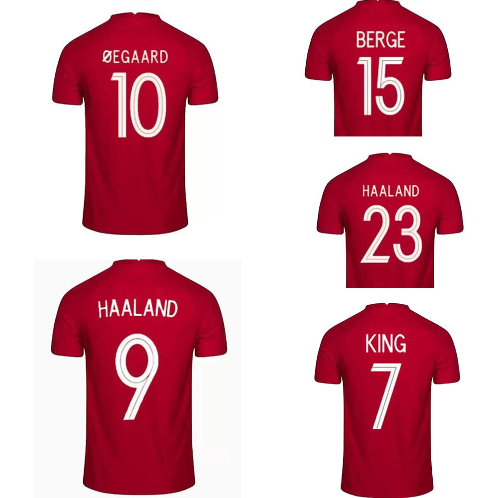 

Norway Norwaies Customized Thai Quality Soccer Jerseys yakuda local boots online store Sneakers Dropshipping Accepted 9 HAALAND 7 KING 8 BERGE 6 NORMANN 3 AJER, 22-23 home
