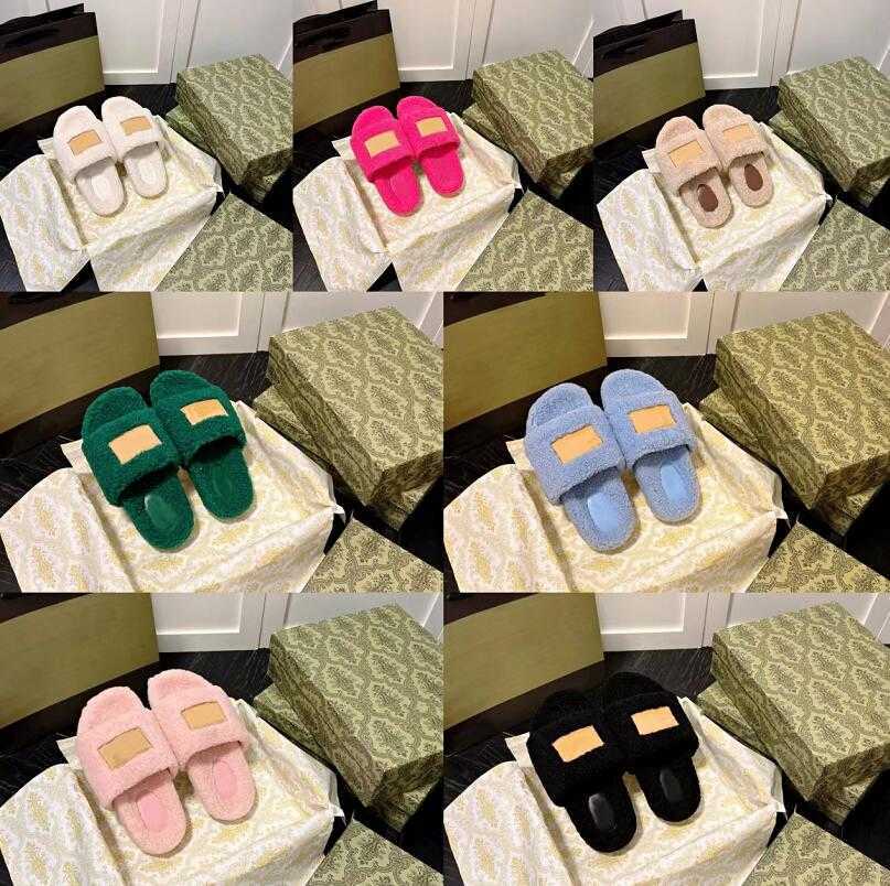 Designer Slippers Women Winter Plush Sandals Warm Slipper Women Slide Luxury Fuzzy Slides Flat Flip Flops Fluffy Furry Sandal Rubber Sole, Box
Designer Slippers Women Winter Plush Sandals Warm Slipper Women Slide Luxury Fuzzy Slides Flat Flip Flops Fluffy Furry Sandal Rubber Sole, Box