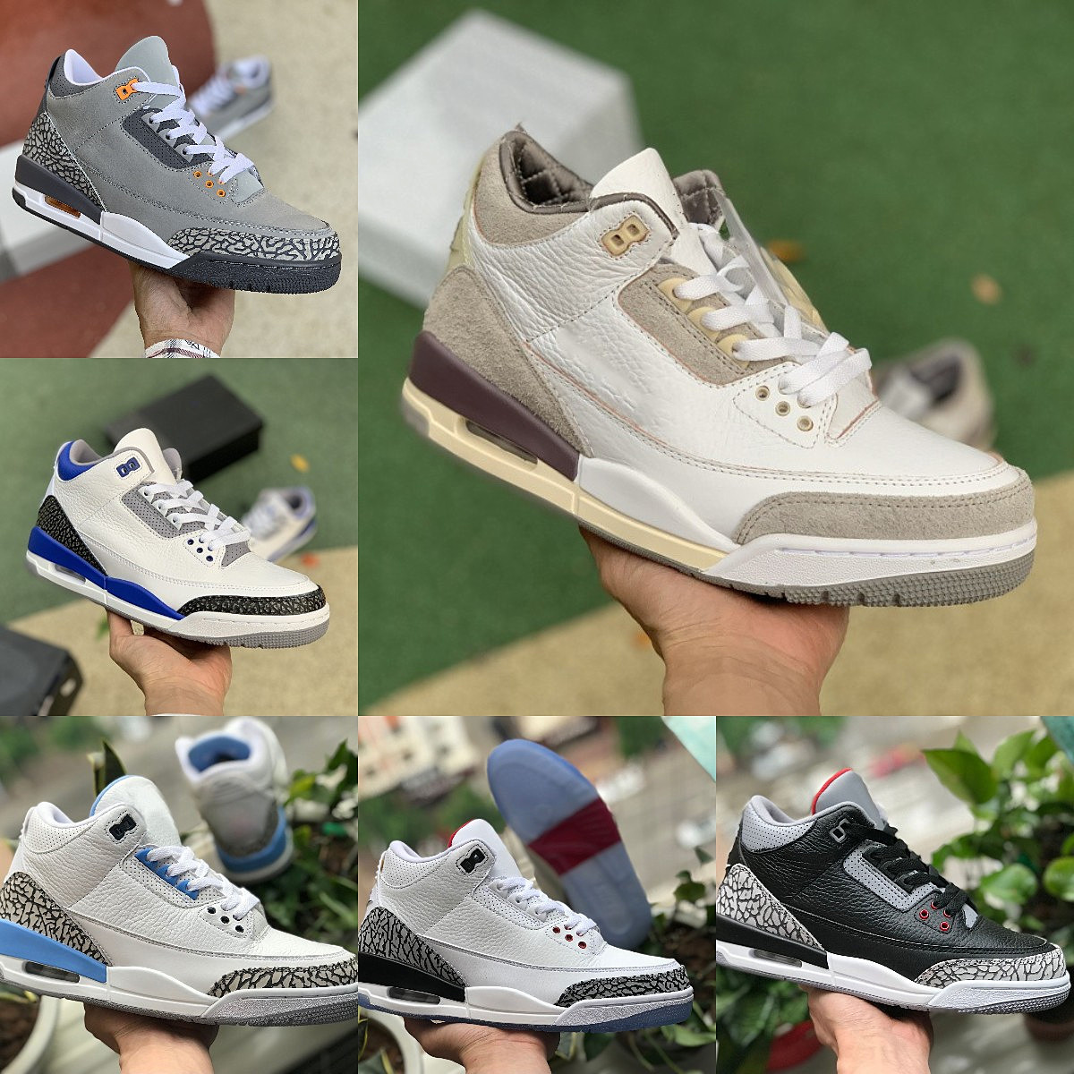 Jumpman Racer Blue 3 3S Basketball Shoes Mens Cool Grey A Ma Maniere UNC Pine Green FREE THROW LINE Denim Red Black Cement Pure White Varsity Royal Trainer Sneakers S8, Please contact us
Jumpman Racer Blue 3 3S Basketball Shoes Mens Cool Grey A Ma Maniere UNC Pine Green FREE THROW LINE Denim Red Black Cement Pure White Varsity Royal Trainer Sneakers S8, Please contact us