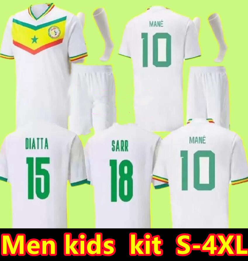 2022 Maillot Senegals soccer jerseys world cup shirt Senegalese MANE KOULIBALY KOUYATE football shirts Aldult kids kit B.SARR KEITA BALDE Les lions de la teranga, Gold
2022 Maillot Senegals soccer jerseys world cup shirt Senegalese MANE KOULIBALY KOUYATE football shirts Aldult kids kit B.SARR KEITA BALDE Les lions de la teranga, Gold