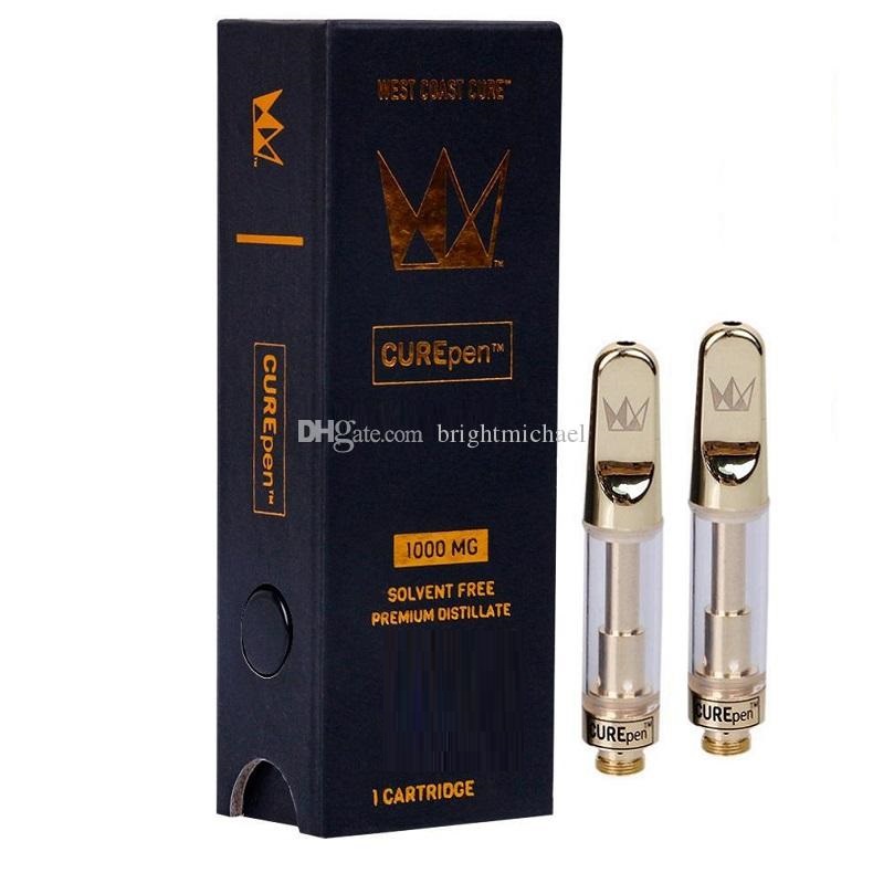 Free DHL Coast Cure Pen Curepen Carts Vape Cartridges atomizers 1.0ml Thick Oil 510 Thread Empty Glass Tank Packaging
Free DHL Coast Cure Pen Curepen Carts Vape Cartridges atomizers 1.0ml Thick Oil 510 Thread Empty Glass Tank Packaging