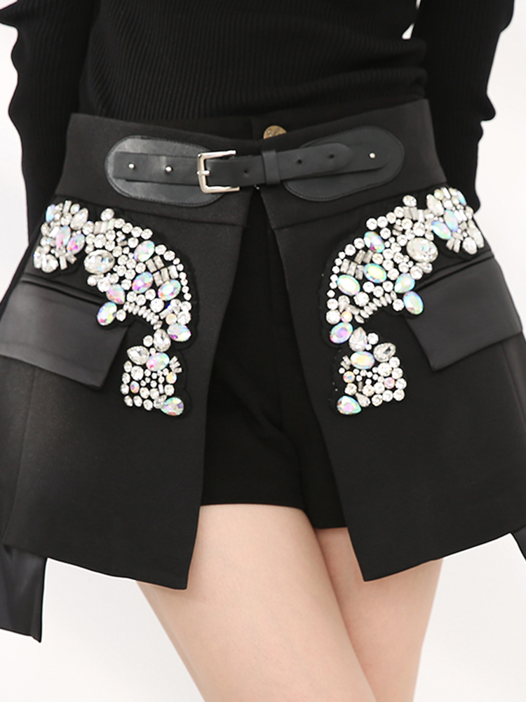 [EAM] High Waist s Irregular Temperament Mini Half-body Skirt Women Fashion Spring Autumn JY75801 220317