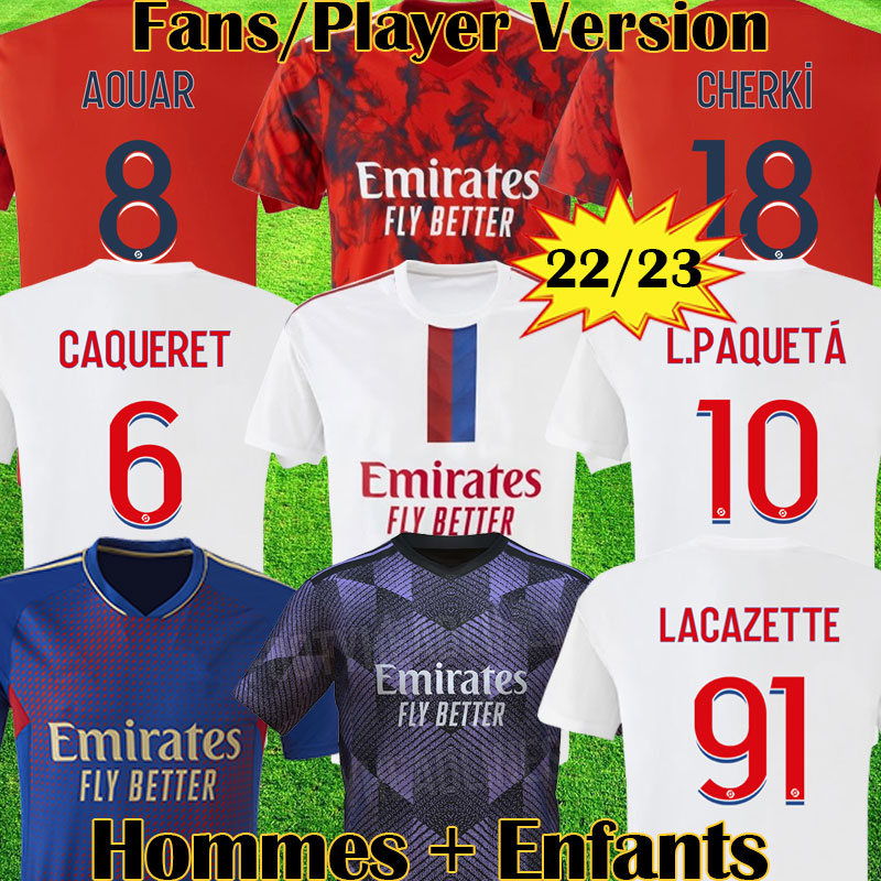 22 23 Maillot de foot 2021 2022 Soccer Jersey OL 4th blue AOUAR NDOMBELE football shirts L PAQUETA TRAORE men kids kits equipment lyon tops, Away
22 23 Maillot de foot 2021 2022 Soccer Jersey OL 4th blue AOUAR NDOMBELE football shirts L PAQUETA TRAORE men kids kits equipment lyon tops, Away