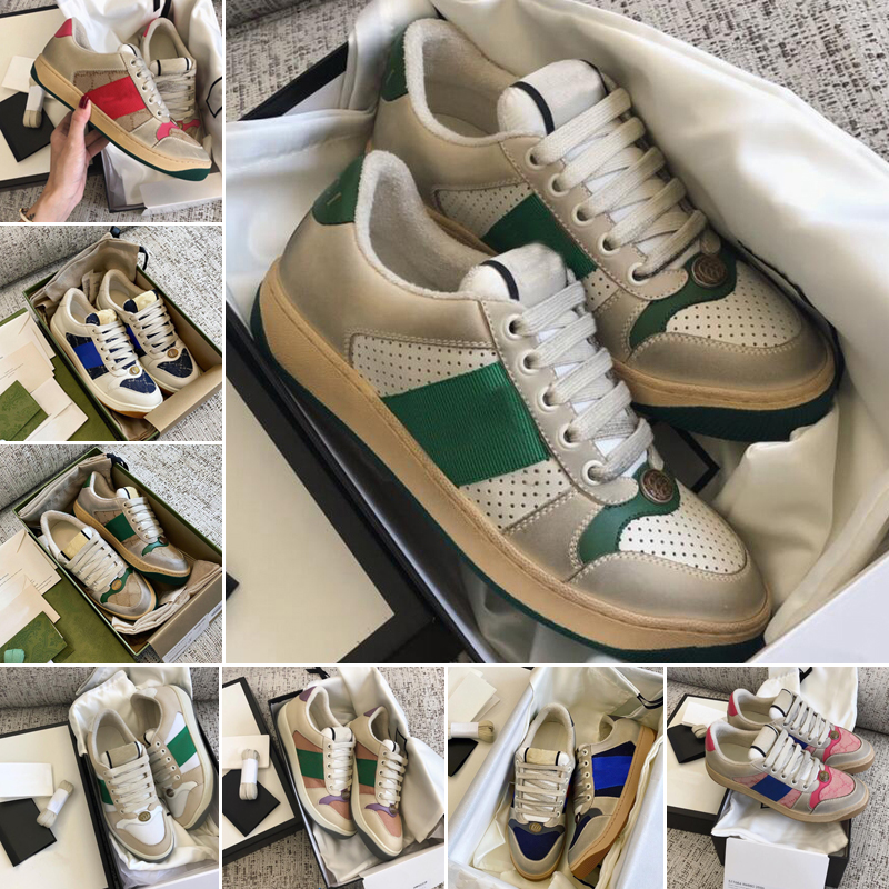 2022 TOP Quality Designer Stripe Shoes Fashion Dirty Leather Lace-up Tennis Shoe Fabric Low Top Canvas Sports Casual Men Women Screener Webb, 14
2022 TOP Quality Designer Stripe Shoes Fashion Dirty Leather Lace-up Tennis Shoe Fabric Low Top Canvas Sports Casual Men Women Screener Webb, 14