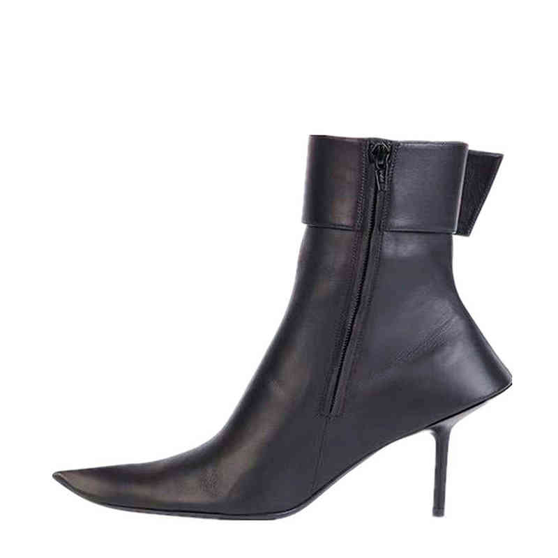 Boots Women Ankle Thin High Heel Pointed Toe Stiletto Autumn and Winter Belt Buc 220815, Black
Boots Women Ankle Thin High Heel Pointed Toe Stiletto Autumn and Winter Belt Buc 220815, Black