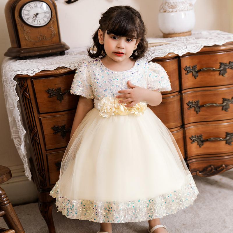 Girl's Dresses Champagne Ballgown Flower Girls For Weddings Short Sleeves Beads Sequins Pageant Children Kids Party GownGirl's, N2116-dark red
Girl's Dresses Champagne Ballgown Flower Girls For Weddings Short Sleeves Beads Sequins Pageant Children Kids Party GownGirl's, N2116-dark red