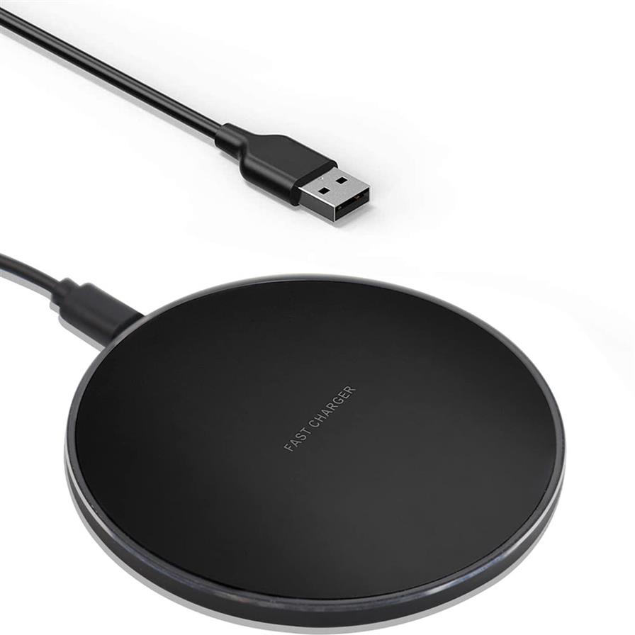 Fast Wireless Charger Charging Pad Inductive Wireless Charging Station 15 W Qi Charger with USB-C Cable for iPhone Smart Cell Mob302S
Fast Wireless Charger Charging Pad Inductive Wireless Charging Station 15 W Qi Charger with USB-C Cable for iPhone Smart Cell Mob302S