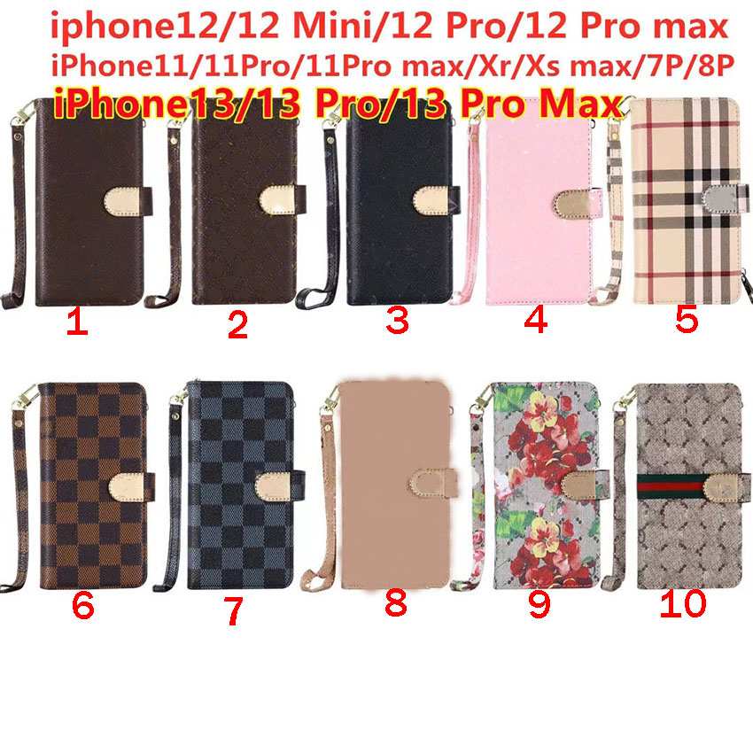 Designers Leather Phone Cases For iPhone 14 13 Pro Max 12 Mini 11 Fashion Lanyard Print Wallet Flip
Designers Leather Phone Cases For iPhone 14 13 Pro Max 12 Mini 11 Fashion Lanyard Print Wallet Flip