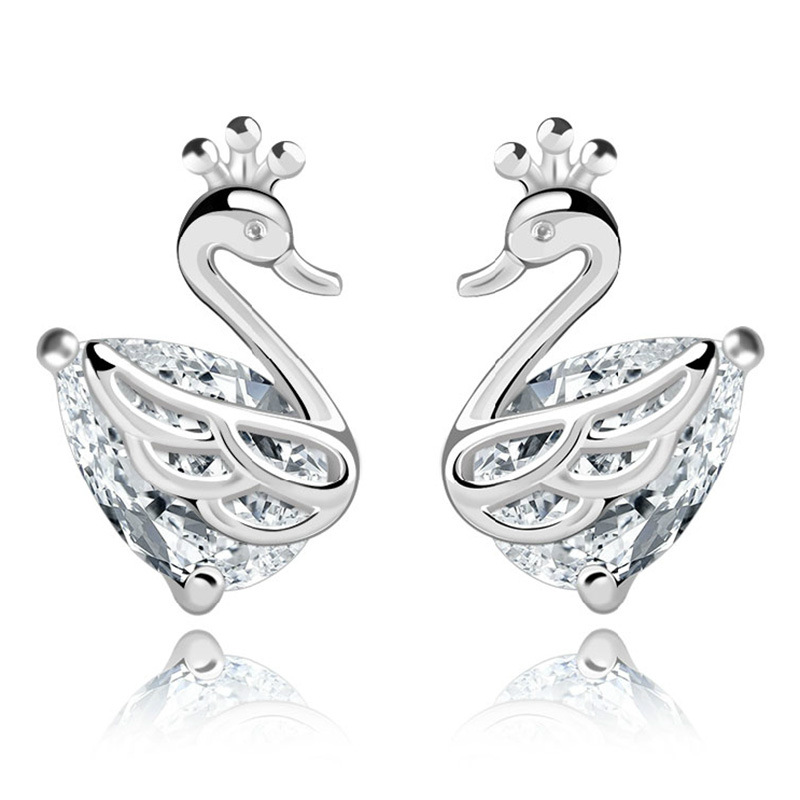 Wholesale Studs Earring Fashion Jewelry Goose Stud Earrings 925 Sterling Silver Stud Ear Buckle YS61
Wholesale Studs Earring Fashion Jewelry Goose Stud Earrings 925 Sterling Silver Stud Ear Buckle YS61