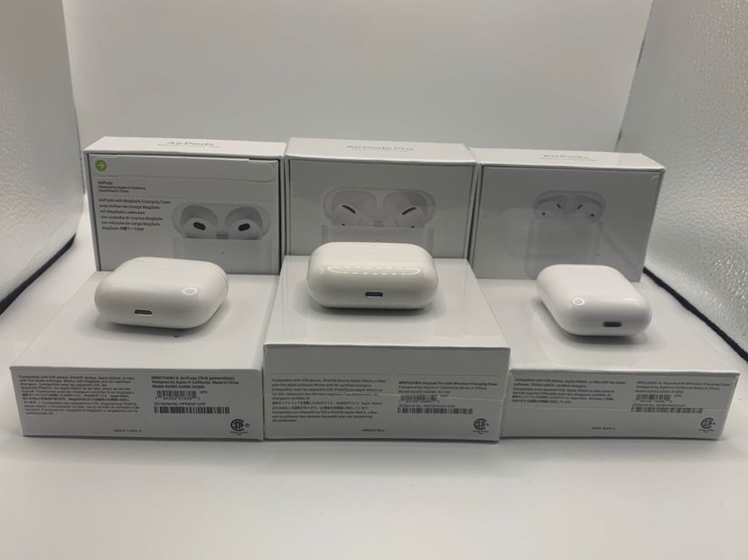 Top quality New Apple Airpods 3 AirPods Pro Air Pod gen 1 2 3 Wirless Earphones ANC GPS Wireless Charging Bluetooth Headphones In-Ear, White
Top quality New Apple Airpods 3 AirPods Pro Air Pod gen 1 2 3 Wirless Earphones ANC GPS Wireless Charging Bluetooth Headphones In-Ear, White