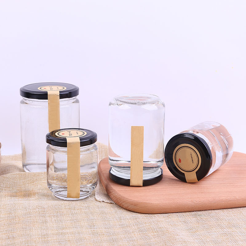Packaging Bottle Round Honey Nut Cheese Glass Bottles Sealed Seasoning Bottle Fruit Canning Bott le Chili Storage Stand Customized Made in China
Packaging Bottle Round Honey Nut Cheese Glass Bottles Sealed Seasoning Bottle Fruit Canning Bott le Chili Storage Stand Customized Made in China