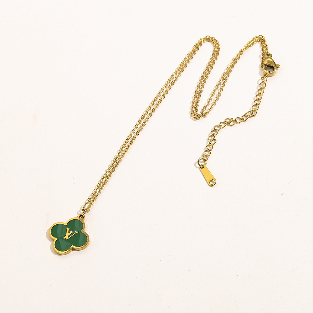 18K Gold Plated Stainless Steel Necklaces Luxury Design Necklace Choker Chain Pendant Statement Fashion Womens Wedding Jewelry Accessories ZG1299
18K Gold Plated Stainless Steel Necklaces Luxury Design Necklace Choker Chain Pendant Statement Fashion Womens Wedding Jewelry Accessories ZG1299