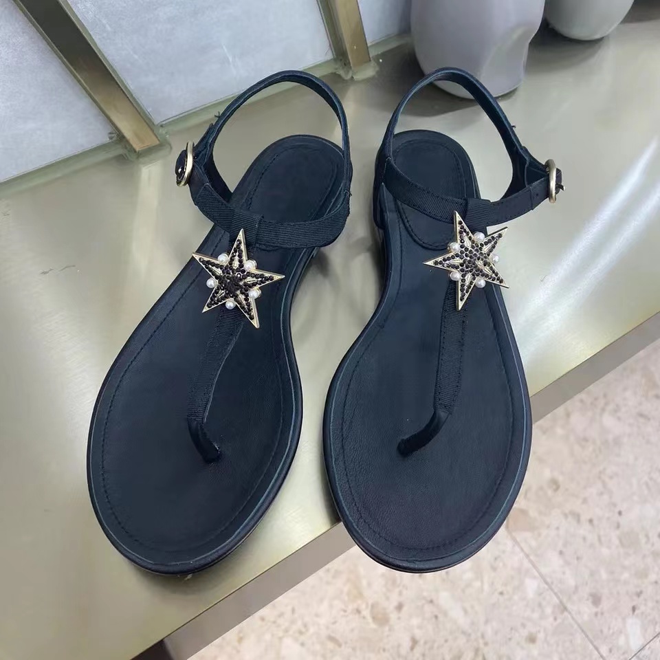 Women Strap Buckle T Sandals Open Toe Summer Flip Flop Thong Black Low Heel Beach Shoes Genuine Leather Design Shoes, White 
Women Strap Buckle T Sandals Open Toe Summer Flip Flop Thong Black Low Heel Beach Shoes Genuine Leather Design Shoes, White