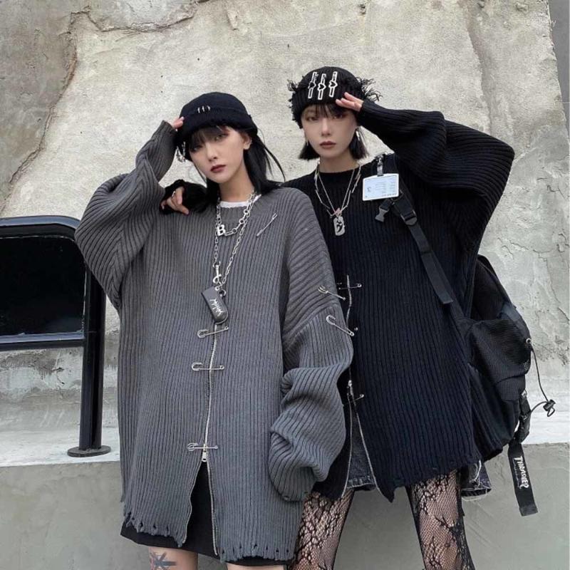 Women's Sweaters Zippers Sweater Autumn And Winter Korean Casual Dark Wild Loose Lazy Wind Hole Men Women Couple SweaterWomen's Jemi22, Black
Women's Sweaters Zippers Sweater Autumn And Winter Korean Casual Dark Wild Loose Lazy Wind Hole Men Women Couple SweaterWomen's Jemi22, Black