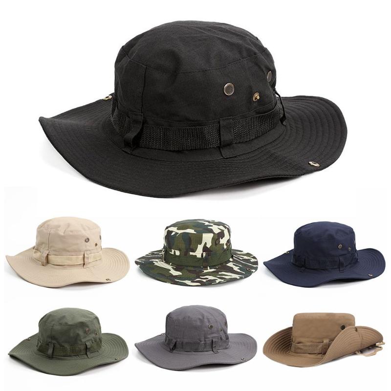Berets Outdoor Men's Solid Sun Hat Bucket Cargo Safari Bush Army Boonie Summer Jungle Fishing CapBerets, Color p
Berets Outdoor Men's Solid Sun Hat Bucket Cargo Safari Bush Army Boonie Summer Jungle Fishing CapBerets, Color p