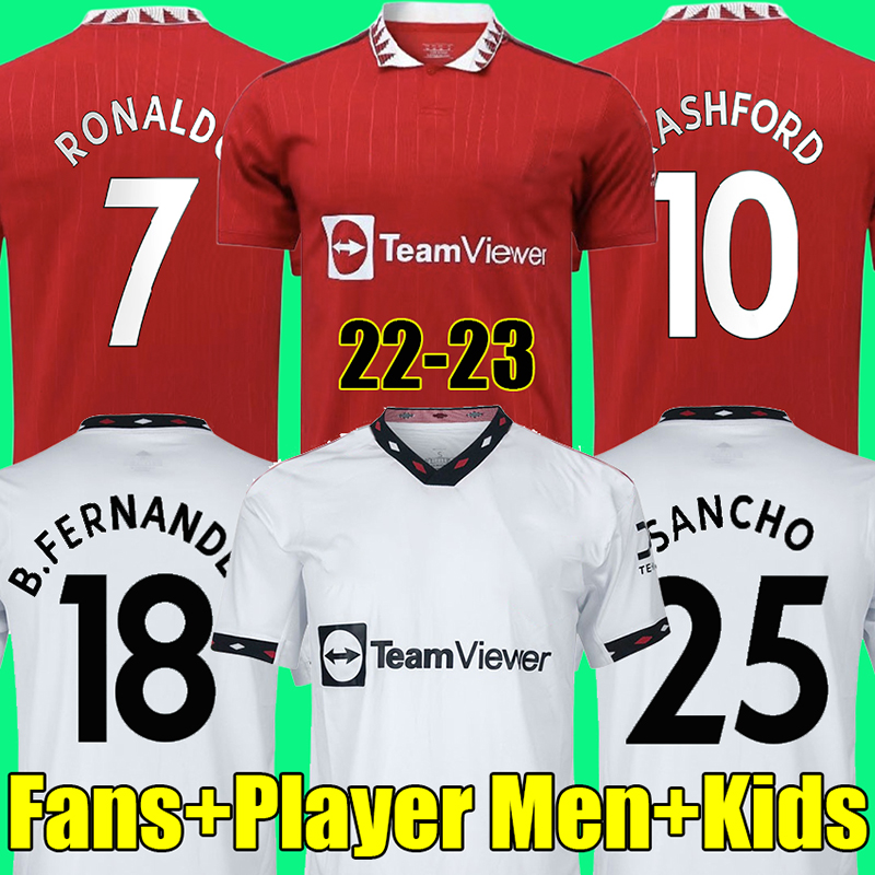 22 23 mans soccer jersey SANCHO VARANE GREENWOOD RASHFORD POGBA football shirts 2022 2023 men kids kits B.FERNANDES
22 23 mans soccer jersey SANCHO VARANE GREENWOOD RASHFORD POGBA football shirts 2022 2023 men kids kits B.FERNANDES