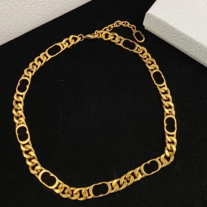 Brand Letter Pendant Necklaces Women's Gold Thick Chain Letter Bracelet Necklace Clavicle Chains
Brand Letter Pendant Necklaces Women's Gold Thick Chain Letter Bracelet Necklace Clavicle Chains