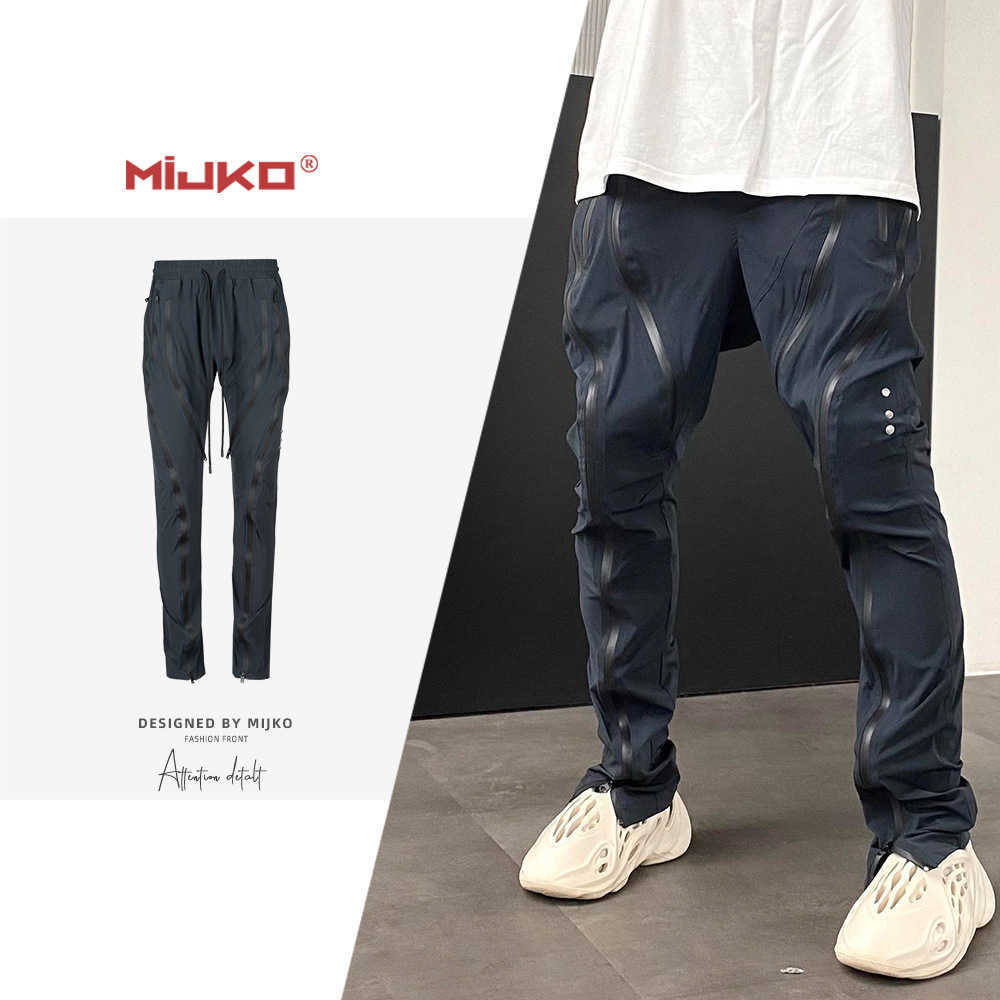 Men's Pants Mijko men's wear women's autumn and winter new products undermycar style water blocking zipper pants men's and women's casual pants, Black
Men's Pants Mijko men's wear women's autumn and winter new products undermycar style water blocking zipper pants men's and women's casual pants, Black