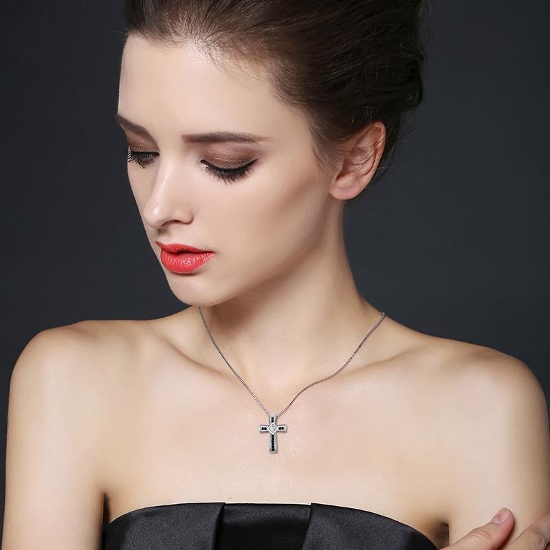 Pendant Necklaces Cross Necklace Silver Color Classic Jewelry Trendy Engagement For Women Wedding Pendants P106Pendant
Pendant Necklaces Cross Necklace Silver Color Classic Jewelry Trendy Engagement For Women Wedding Pendants P106Pendant
