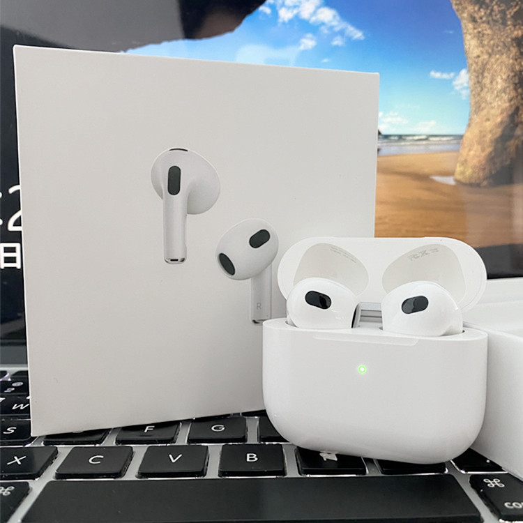 UPS FedEx Original 1:1 for Apple AirPods pro 3 AirPod earphones Air Gen H1 Chip Earphones Wireless Charging Bluetooth Headphones AP3 AP2 Earbuds 2nd Generation, White
UPS FedEx Original 1:1 for Apple AirPods pro 3 AirPod earphones Air Gen H1 Chip Earphones Wireless Charging Bluetooth Headphones AP3 AP2 Earbuds 2nd Generation, White