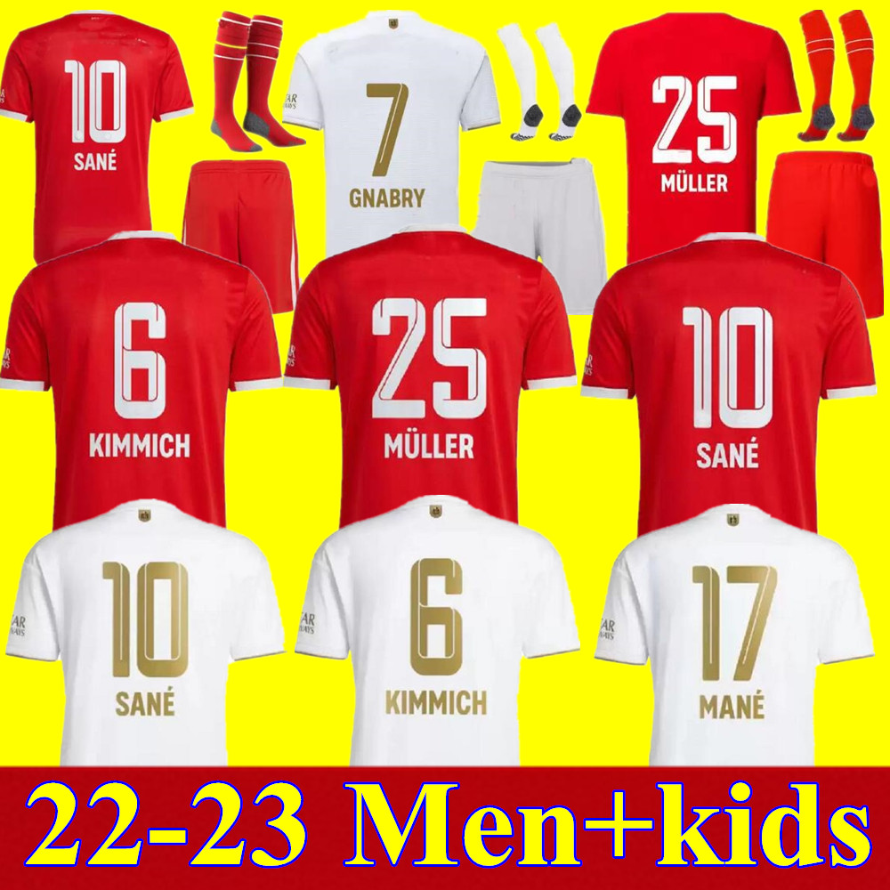 LEWANDOWSKI soccer jerseys 22 23 GRAVENBERCH SANE BAYERN MUNICH Mazraoui MULLER DAVIES KIMMICH football TOP shirts Men Kids kit COMAN 2022 2023 uniform fans player, 21/22 adult 3rd+patch
LEWANDOWSKI soccer jerseys 22 23 GRAVENBERCH SANE BAYERN MUNICH Mazraoui MULLER DAVIES KIMMICH football TOP shirts Men Kids kit COMAN 2022 2023 uniform fans player, 21/22 adult 3rd+patch