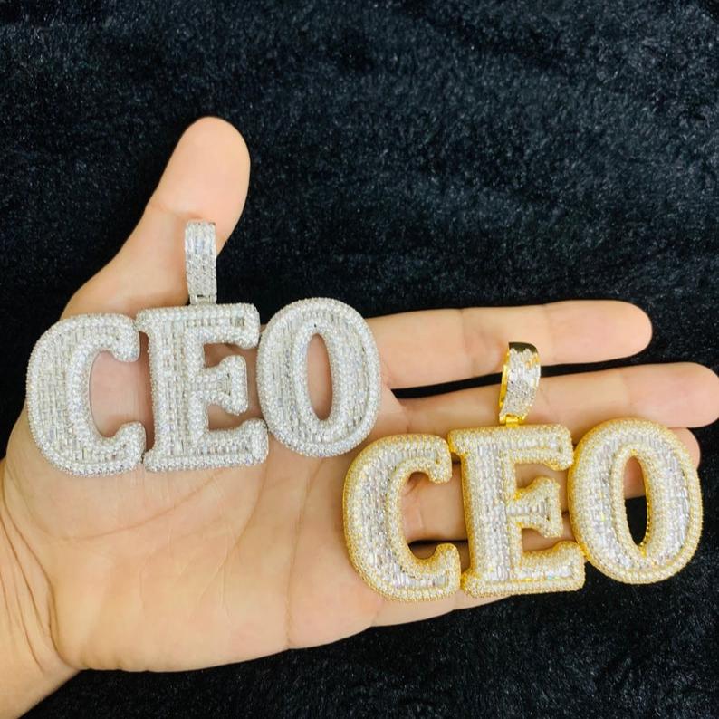 Chains Hip Hop Iced Out Bling Cubic Zirconia CZ Big Heavy CEO Letter Pendant Necklaces For Men Boy Fashion Punk Party Jewelry GiftChains
Chains Hip Hop Iced Out Bling Cubic Zirconia CZ Big Heavy CEO Letter Pendant Necklaces For Men Boy Fashion Punk Party Jewelry GiftChains