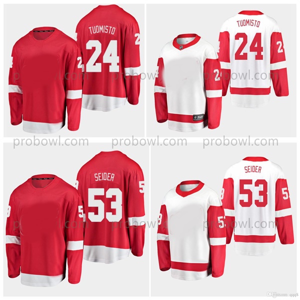 Antti Tuomisto Moritz Seider Detroit Red Wings 2021 Reverse Retro Jersey Dylan Larkin Luke Glendening Frans Nielsen 9 Gordie Howe Filip Hronek Goalie cut 002 Hongyi, Custom any name number
Antti Tuomisto Moritz Seider Detroit Red Wings 2021 Reverse Retro Jersey Dylan Larkin Luke Glendening Frans Nielsen 9 Gordie Howe Filip Hronek Goalie cut 002 Hongyi, Custom any name number