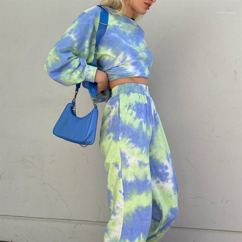 Women' Two Piece Pants Women Printing Sweartshirts Tracksuit Pieces Suits Elastic Waist Long Casual Sets 2022 Autumn Female Loose Set, Blue
Women' Two Piece Pants Women Printing Sweartshirts Tracksuit Pieces Suits Elastic Waist Long Casual Sets 2022 Autumn Female Loose Set, Blue
