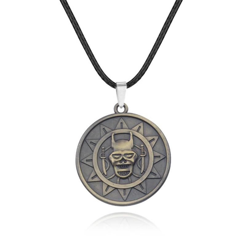 Pendant Necklaces Anime JOJOS BIZARRE ADVENTURE Metal Rope Chain Killer Queen Higashikata Josuke Jewelry Ketting Necklace For Fans