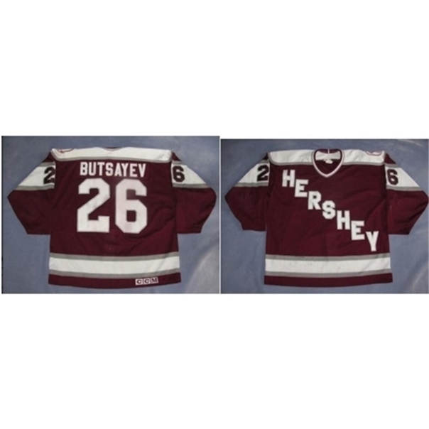 C26 Nik1 Custom Men Youth women Nik1 tage AHL Hershey Bear Custom Hershey Bear 26 Butsayev Jersey Hockey Jersey Size S-5XL or custom any name or number, Wine red men s-5xl
C26 Nik1 Custom Men Youth women Nik1 tage AHL Hershey Bear Custom Hershey Bear 26 Butsayev Jersey Hockey Jersey Size S-5XL or custom any name or number, Wine red men s-5xl