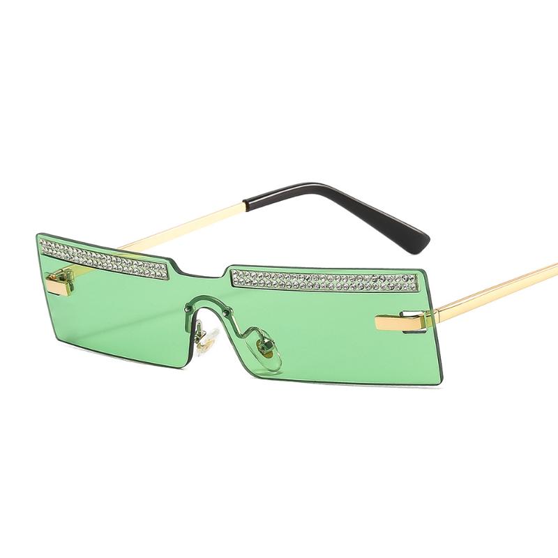 Sunglasses Sella Retro Fashion Men Women Small Rectangle Rimless Vintage Conjoined Crystal Decoraion Red Green Square Sun GlasseSunglasses
Sunglasses Sella Retro Fashion Men Women Small Rectangle Rimless Vintage Conjoined Crystal Decoraion Red Green Square Sun GlasseSunglasses