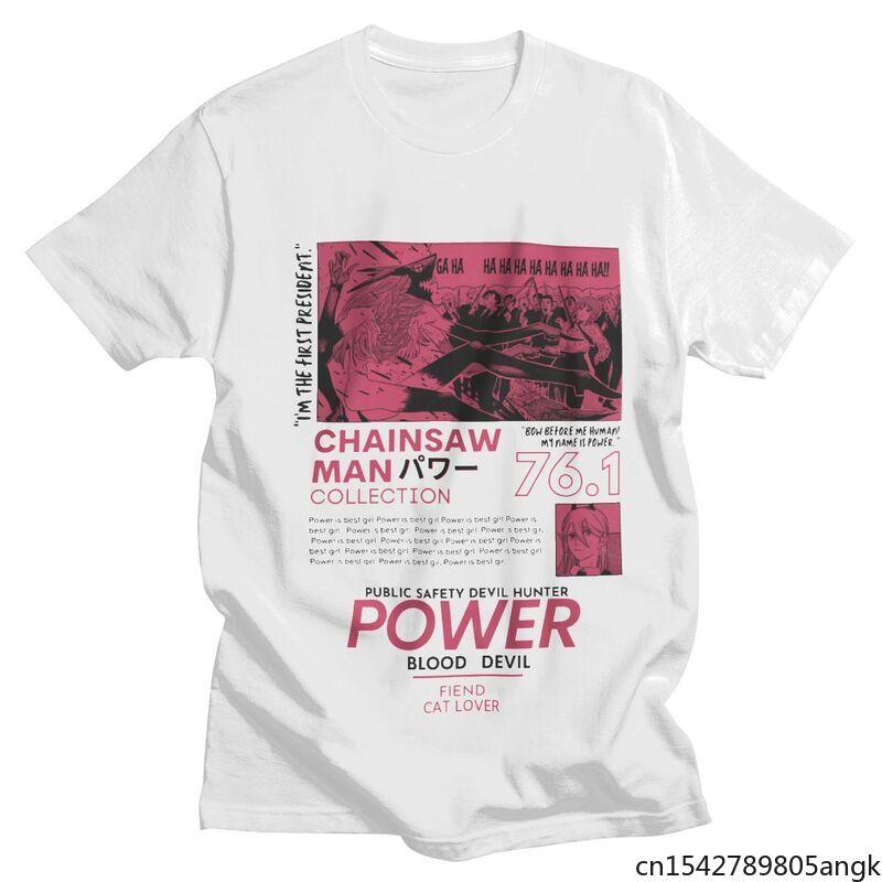 Men's T-Shirts Mens Chainsaw Man Warrior Denji Power Short Sleeve Tshirt Handsome T-shirt Anime Manga Devil
Men's T-Shirts Mens Chainsaw Man Warrior Denji Power Short Sleeve Tshirt Handsome T-shirt Anime Manga Devil