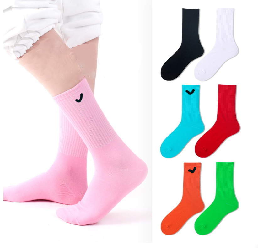 Mens Womens Men's Socks Pair of hook socks ins couple fashion NEW NK sports candy color medium high tube
Mens Womens Men's Socks Pair of hook socks ins couple fashion NEW NK sports candy color medium high tube