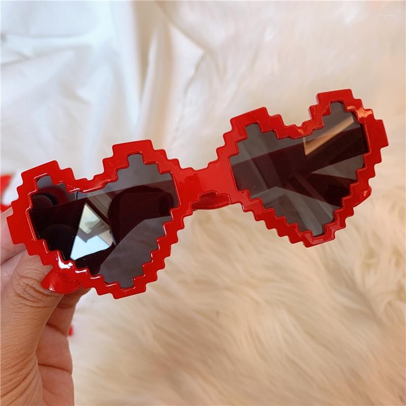 Sunglasses Women Funny Mosaic Love Heart Shaped Glasses Girls Pixel Eyeglasses Cosplay Party Kids Eyewear Toy Costume AccessorieSunglasses
Sunglasses Women Funny Mosaic Love Heart Shaped Glasses Girls Pixel Eyeglasses Cosplay Party Kids Eyewear Toy Costume AccessorieSunglasses