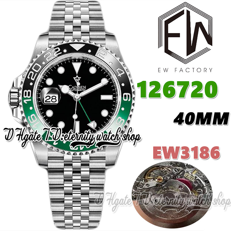 EWF GMT II ew126720 EW3186 Automatic Mens Watch Sprite Black Green Ceramic Bezel 904L JubileeSteel Bracelet Left Hand Crown Same Serial Card eternity Watches, Watch waterproof cost
EWF GMT II ew126720 EW3186 Automatic Mens Watch Sprite Black Green Ceramic Bezel 904L JubileeSteel Bracelet Left Hand Crown Same Serial Card eternity Watches, Watch waterproof cost