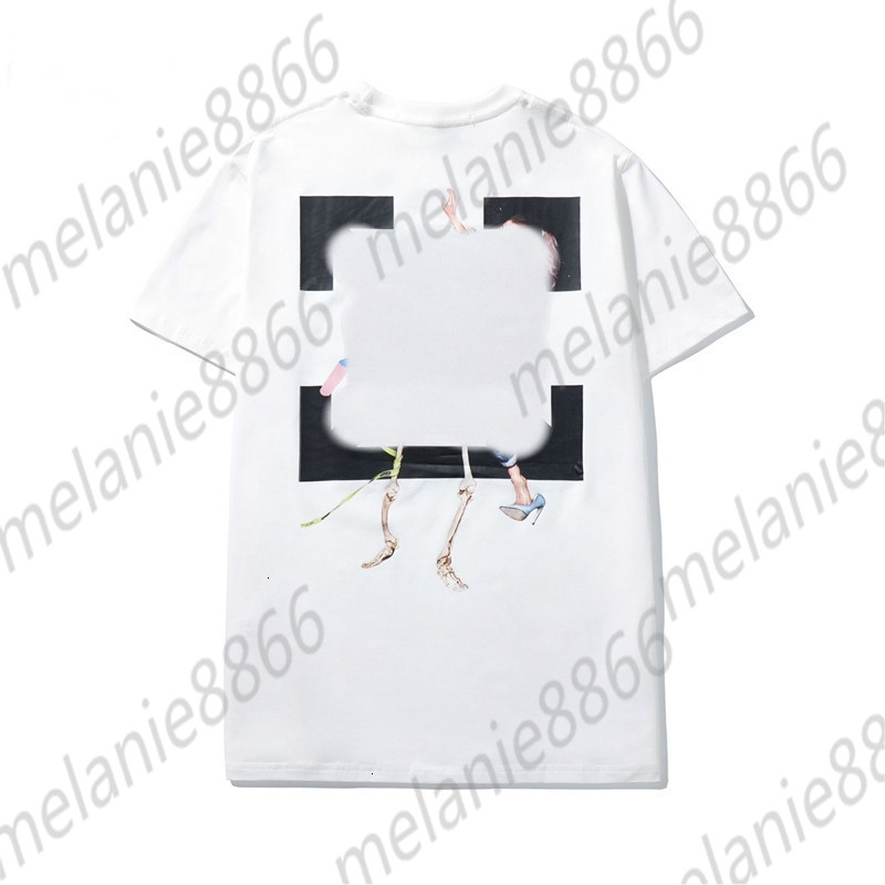 Off Style 22ss Women' and men' T-shirts Short Sleeve Skull Girl Arrow Tape Loose Tshirt Unisex White
Off Style 22ss Women' and men' T-shirts Short Sleeve Skull Girl Arrow Tape Loose Tshirt Unisex White
